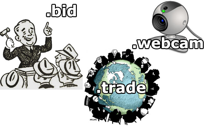 Domini .bid .trade .webcam