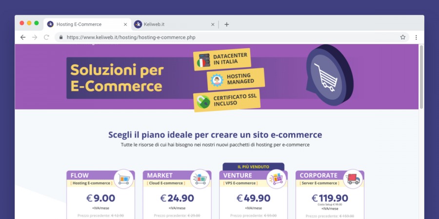 keliweb nuovi servizi per e-commerce