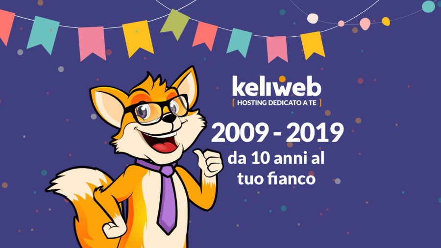 keliweb compie 10 anni