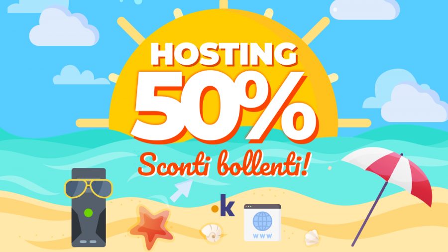 sconti sui servizi web hosting