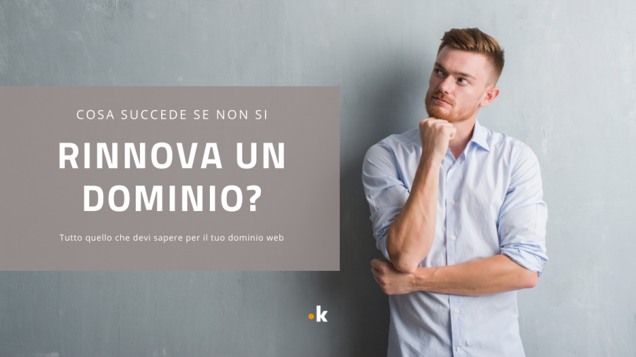 cosa succede se non si rinnova un dominio