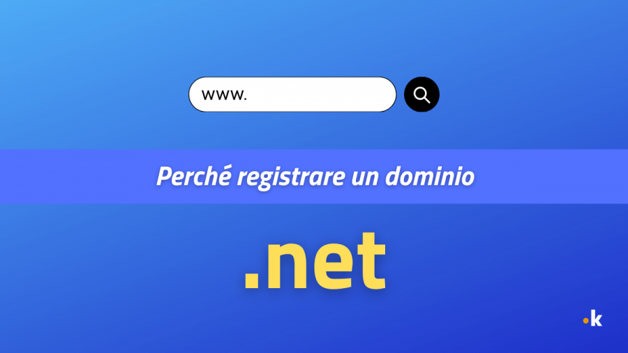 perché registrare un dominio .net