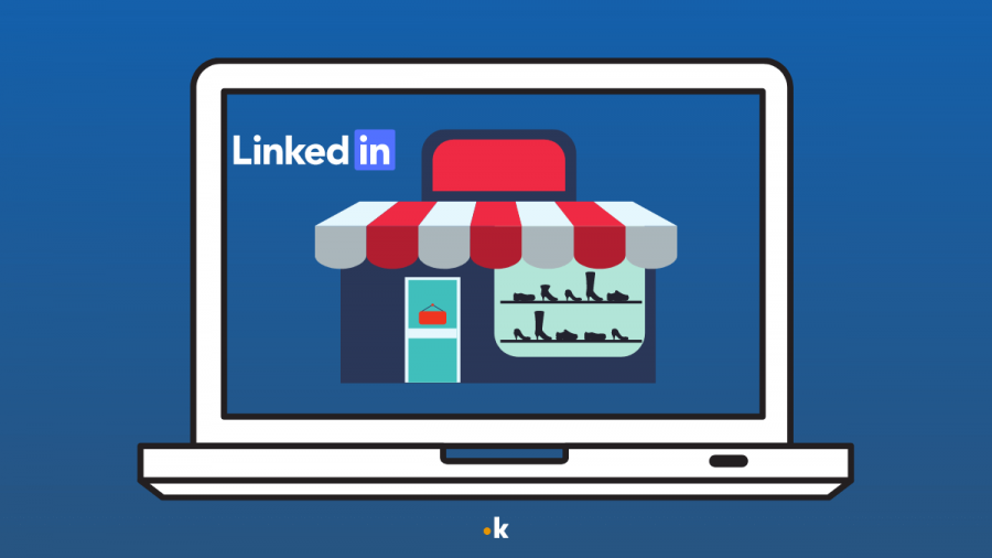 come creare una vetrina prodotti su linkedin