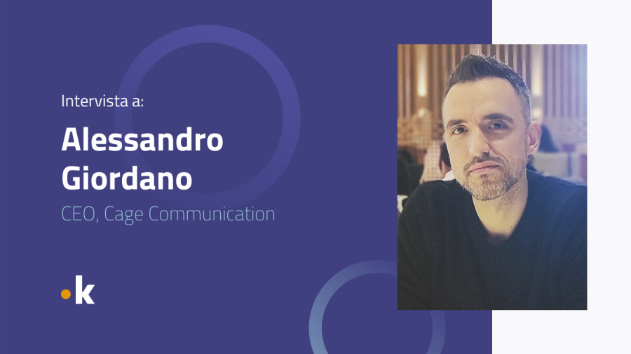Intervista alessandro giordano ceo cage communication