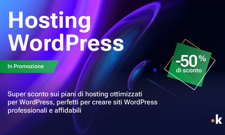 offerta hosting wordpress