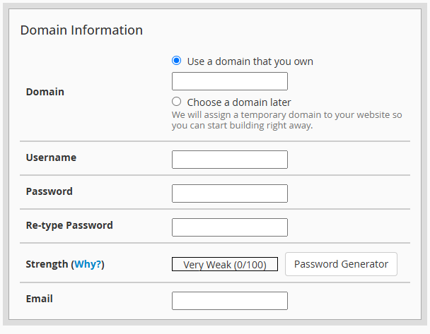 whm domain information
